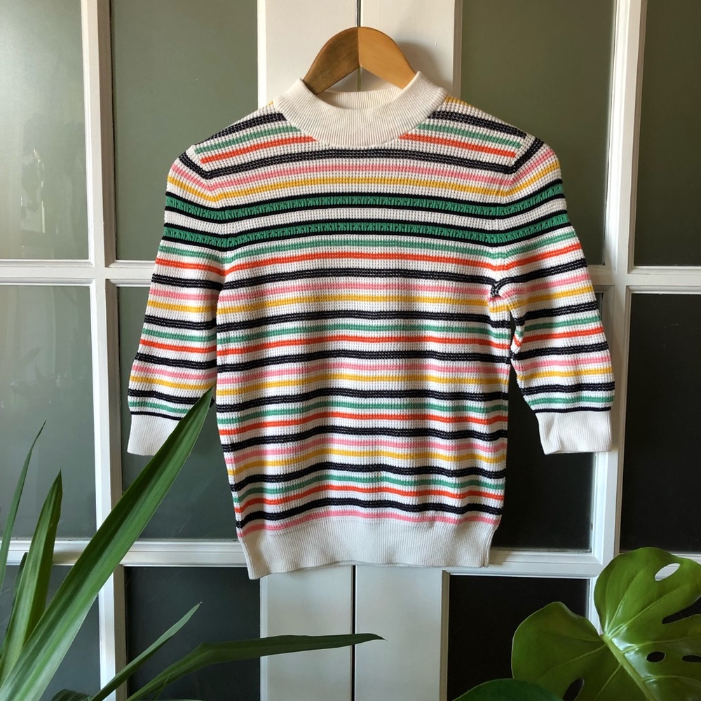 & Other Stories - Multi Color Cotton Sweater